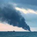 Crimea-2-cargo-ships-fire-accident-11-people-death