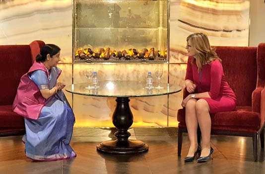 பல்கேரியா-இந்தியா உறவுகளை மேம்படுத்த சுஷ்மா சுவராஜ் ஆலோசனை