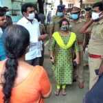 Chennai: The women’s voting argument with the government officials who came to seal the private women’s hostel in Velachery