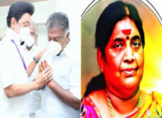 அதிமுக ஒருங்கிணைப்பாளர் ஓ.பன்னீர் செல்வம் மனைவி மாரடைப்பால் மரணம் – முதலமைச்சர் உட்பட அனைத்துக் கட்சித் தலைவர்கள் அஞ்சலி