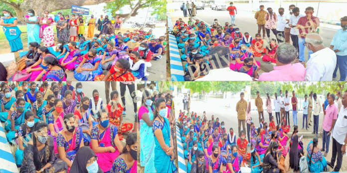 Chengalpattu: Teacher Training Charter students blockade the District Collector's Office!