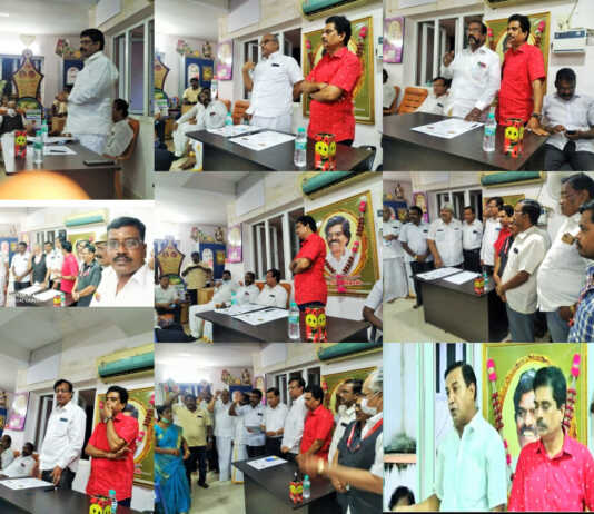 தமிழ்நாடு பத்திகையாளர்களின் சங்கம் சார்பில் விவாசாயிகள் பத்திரிகையாளர்கள் படுகொலை குறித்து கண்டனம் மற்றும் கருத்தரங்கம்