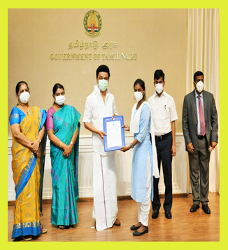 Appointment Orders for 13 Assistant Directors and 86 Child Development Project Officers in the Department of Social Welfare and Women's Rights - Chief Minister of Tamil Nadu Presented by Stalin.