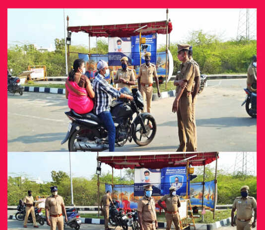ஆவடி : முத்தா புதுப்பேட்டை காவல் நிலைய சரகத்திற்கு உட்பட்ட பகுதிகளில் தீவிர வாகன சோதனை …