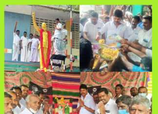 அம்மையார்குப்பத்தில் பாரத ரத்னா எம்.ஜி.ஆர். 105 வது பிறந்தநாள் விழா … அன்னதானம், பரிசுப்பொருட்கள், பள்ளிக்குழந்தைகளுக்கு கல்வி உபகரணங்கள் என பல்வேறு நலவுதவிகளை வழங்கிய அதிமுகவினர் ..