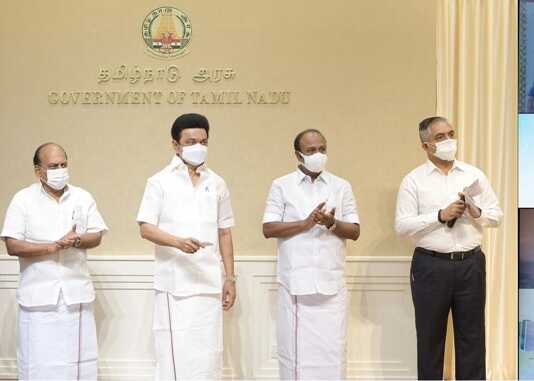 சிவகங்கை மாவட்டம், கழனிவாசல் திட்டப்பகுதியில் ரூ.130.20 கோடி மதிப்பீட்டில் கட்டப்படவுள்ள 900 அடுக்குமாடிக் குடியிருப்புகள் … முதலமைச்சர் மு.க. ஸ்டாலின் அடிக்கல் நாட்டினார்