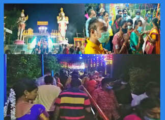 புதுப்பாக்கம் மலைக்கோவில் வீர ஆஞ்சநேயர் 29 ஆம் ஆண்டு ஜெயந்தி .. நாள் முழுவதும் பக்தர்களுக்கு தொடர் அன்னதானம் …