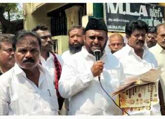 சுவாமிமலை பேரூராட்சி 15 வார்டுகளில் மதசார்பற்ற முற்போக்கு கூட்டணி வேட்பாளர்களை ஆதரித்து ஜவாஹிருல்லா தேர்தல் பிரச்சாரம்