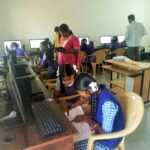 Students taking the training programs at a Rural Technology Centre established by IIT Madras Pravartak Foundation and Asha For Education (2)