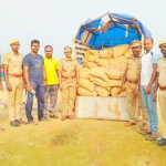 3 tonnes of racun rice smuggled to Andhra Pradesh by boat … Coast Guard rescue near Pazhverkadu-2 (2)