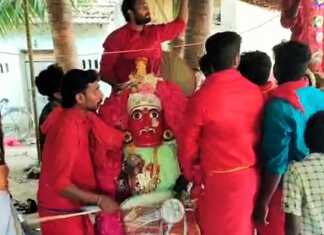 ஆடுதுறை மதுர காளியம்மன் கோயில் 93 வது ஆண்டு திருநடனத்திருவிழா ..
