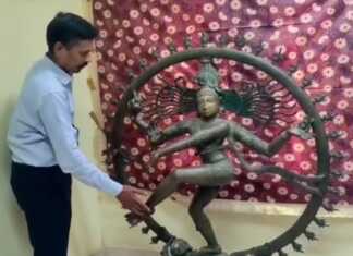 சுவாமிமலை தனியார் சிற்பக்கூடத்தில் பழமையான நடராஜர் சிலை பதுக்கல் : கூடுதல் காவல் கண்காணிப்பாளர் இராஜாராம் தலைமையிலான சிலை திருட்டு தடுப்பு பிரிவு போலீசார் பறிமுதல்