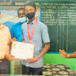 Arani M.P.S Vivekananda School student wins gold medal in state level Junior Silamba Games-1 (2)