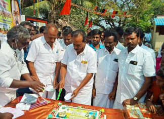 100 க்கும் மேற்பட்ட பயனாளிகள் பலன் அடையும் வகையில், சாத்தணஞ்சேரி கிராமத்தில் நடைப்பெற்ற முதலமைச்சர் மு.க.ஸ்டாலின் பிறந்தநாள் விழா