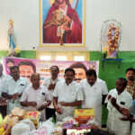 K.R.N. Rajeskumar MP, Birthday Celebration – Celebration by donating groceries and groceries to the old age home on behalf of Vennandur Union DMK-4 (2)