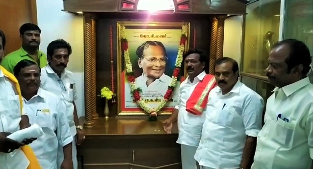 MK Stalin takes over as Chairman of Aaduthurai Municipal Council - Announcement that drinking water will be provided to all households 24 hours a day-1 (2)
