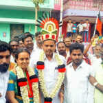 Mayor of Kanchipuram Corporation who went door to door to thank the people who voted-1 (2)