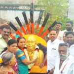 Mayor of Kanchipuram Corporation who went door to door to thank the people who voted-2 (2)