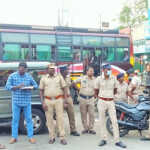 Nationwide two-day general strike on behalf of all unions – More than 200 workers arrested in road blockade in Kanchipuram-2 (2)