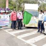 Rainwater Harvesting Awareness Rally on the occasion of World Water Day – Tiruvallur District Collector waved the flag and started the rally-1
