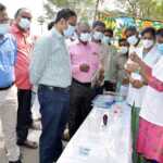 Rainwater Harvesting Awareness Rally on the occasion of World Water Day – Tiruvallur District Collector waved the flag and started the rally-3