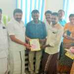 Rasipuram Agricultural Producers Co-operative Marketing Association Rs. 1.72 crore worth of jewelery loan waiver – MP. Rajeshkumar presented the jewellery to 353 beneficiaries-1 (2)