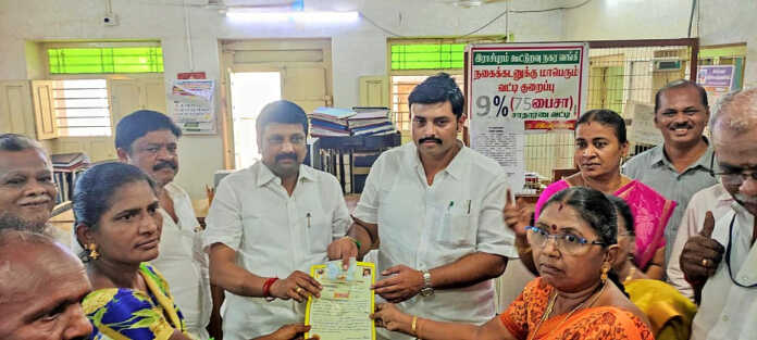 Rs 4.78 crore jewelery loan waiver at Rasipuram City Co-operative Bank - Minister and MP, participated (2)