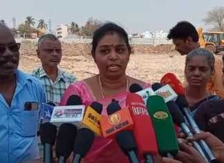 ரூ. 5 கோடி மதிப்பிலான அரசுக்கு சொந்தமான குளம் பூந்தமல்லி அருகே தனியார் ஆக்கிரமிப்பில் இருந்து மீட்பு … மீட்கப்பட்ட இடத்தில் ஒன்றிய கவுன்சிலர்கள் ஆய்வு