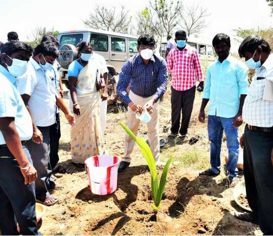 திருவண்ணாமலை ஊராட்சி ஒன்றியத்தில் நடைப்பெற்று வரும் வளர்ச்சி திட்ட பணிகளை மாவட்ட ஆட்சித்தலைவர் பா.முருகேஷ் ஆய்வு !