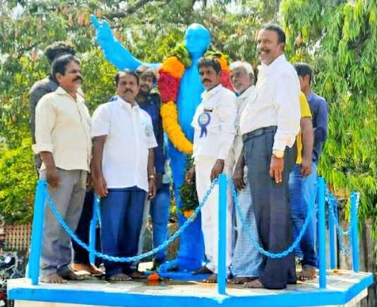 பெரியமாத்தூரில் தமிழ்நாடு டாக்டர் அம்பேத்கர் மன்றம் சார்பில் கொண்டாடப்பட்ட அண்ணல் அம்பேத்கரின் 131 வது பிறந்தநாள் விழா