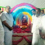 Gummidipoondi Tiruvallur North District Tamaga leader’s mother portrait unveiled – Tamaga party leader GK Vasan opens and pays homage to the film-1 (2)