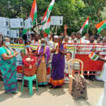 Kunrathur Congress protests against hike in petrol, diesel and gas cylinder prices-3 (2)