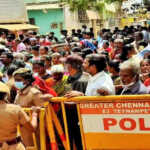 More than 500 civilians blockade village administration office in Ramapuram – Police set up security barricades-2 (2)