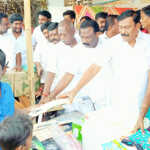 On the eve of Ambedkar’s birthday in Ponneri, the DMK provided water, butter, pandal opening and welfare assistance-1 (2)