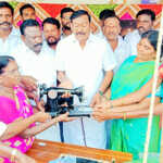 On the eve of Ambedkar’s birthday in Ponneri, the DMK provided water, butter, pandal opening and welfare assistance-2 (2)