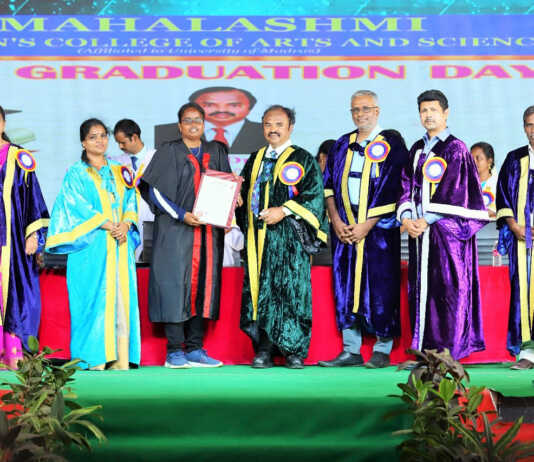 பருத்திப்பட்டு : மகாலட்சுமி மகளிர் கலை மற்றும் அறிவியல் கல்லூரியின் 19 வது பட்டமளிப்பு விழா ..