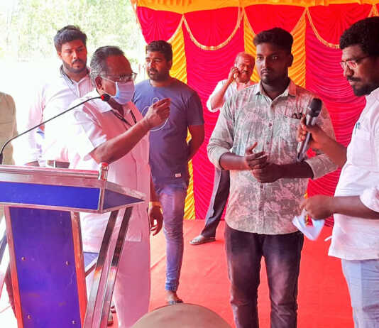 பூவலம்பேடு ஊராட்சியில் தனியார் தொழிற்சாலை அமைக்க அப்பகுதி மக்கள் கடும் எதிர்ப்பு !