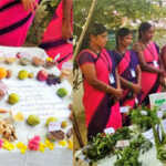 Ponneri MLA Durai Chandrasekhar presents a package of 18 types of nutrition to 269 children