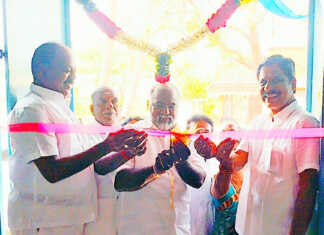 வஞ்சிவாக்கம் கிராம குடிநீர் சுத்திகரிப்பு நிலையத்தை பொன்னேரி எம்.எல்.ஏ. திறந்து வைத்தார் ..