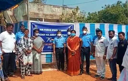 மோரையில் இந்தியன் விமானப்படை சார்பில் நடைப்பெற்ற சிறப்பு இலவச மருத்துவ முகாம் : 200 க்கும் மேற்பட்ட மருத்துவ பயனாளிகள் பங்கேற்பு !