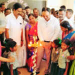 The Tiruvallur District Collector has opened a classroom for children’s learning center at Koonamkuppam village next to Palaverkadu-2 (2)