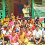 The tribesmen besieged the office of the Ponneri Vattachiyar demanding the provision of housing-1 (3)