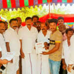 Third Year Blood Donation Camp on behalf of Dinesh Friends Group in Manelloor Panchayat – MLA DJ Govindarajan participated and presented a certificate of appreciation-3 (2)