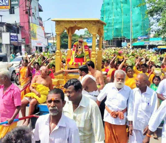 காஞ்சிபுரம் பஞ்சுப்பேட்டையில் அமைந்துள்ள சக்தி வாய்ந்த திரௌபதி அம்மன் ஆலய அக்னி வசந்த தீமிதி விழா ..