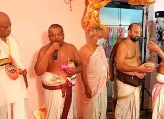 ஆவடி ஹரே கிருஷ்ணா திருக்கோயிலில் நூதன கௌர நிதாய் விக்ரஹ அஷ்ட மந்தன மஹாபிரதிஷ்டை விழா ..