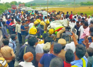 திருக்கழுக்குன்றம் அருகே முன்னாள் எம்.எல்.ஏ பேரன் கார் விபத்தில் மரணம் ..
