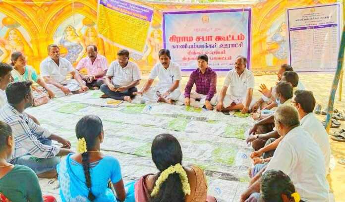 Grama Niladhari meeting held in Kaniyambakkam panchayat - Execution of various important resolutions-1 (2)