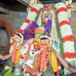 Kanchipuram Vaikunda Perumal Temple 3rd day of Vaikasi month Brahmorsavam Karutasevai festival – Vaikuntha Perumal Garuda vehicle wake up street-7 (2)