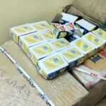 Kumbakonam personal police are investigating the seizure of a ton of Gutka smuggled in a container lorry hidden in a secret room-pic (2)