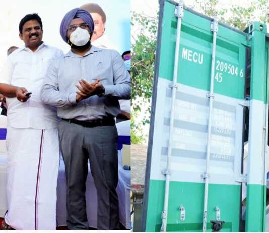 பெருநகர சென்னை மாநகராட்சி பகுதிகளில் உலர்கழிவுகளை எரியூட்டி சாம்பலாக்கும் நடமாடும் ஆலை : அமைச்சர் கே.என் நேரு துவக்கி வைத்தார் ..